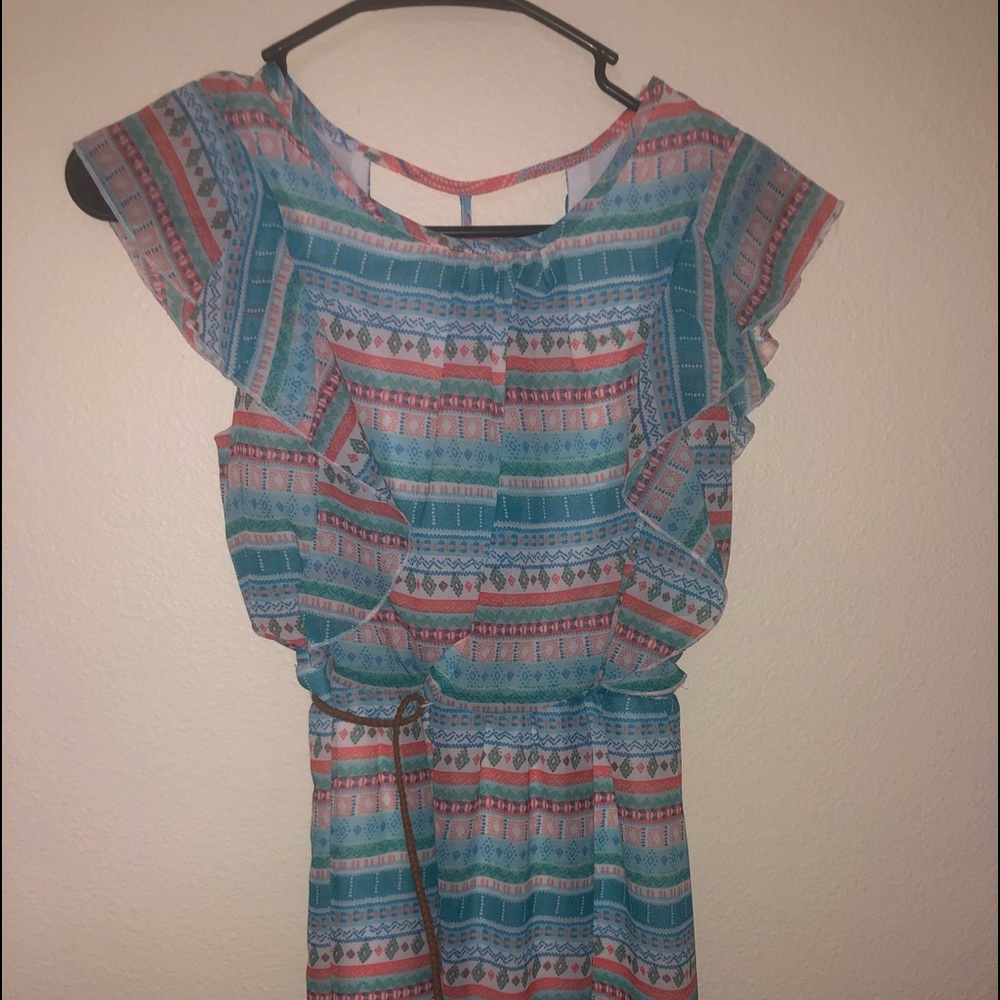 pattern dress